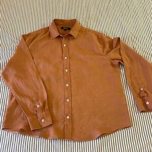 Quince 100% Linen Long Sleeve Shirt XL